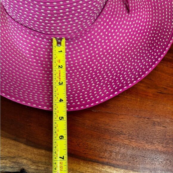 San Diego Women\'s Pink Ribbon Braid Hat with 5” brim EUC main image 11